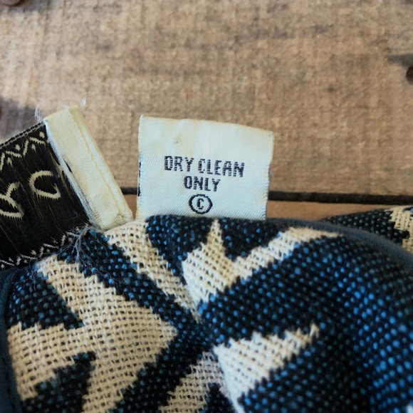 Flashback vintage southwestern aztec tribal print unlined cotton jacket, size L - Picture 8 of 12